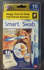 Smart Swab Soft Spiral Ear Cleaner Safe Wax Removal Kit 16 Tips Included New. Price: $8.90.