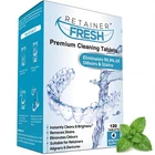 Retainer Cleaner - 120 4 Month Tablets, White New. Price: $24.64.