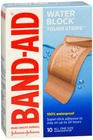 Band-aid Tough Strips Waterproof Extra Large 10 Ct 1.75 By 4 Inches Boxes New. Price: $33.92.