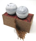 Collectibles Galaxy Pattern Marble Stone Chinese Healthy Exercise Massage... New. Price: $31.55.