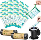 40COUNT Camping Toilet Bags Eco Absorbent Gel Set With Powder New. Price: $27.88.