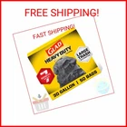 Glad Large 30 Gallon Trash Bags, Unscented Heavy Duty Garbage Forceflex Wi New. Price: $19.48.