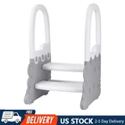 Toddler Step For Bathroom Sink With Handrail Ronipic 2 Stools New. Price: $37.99.