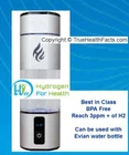 H2 Nano Hydrogen Water Bottle "3PPM, Wow" With Pem Dual Chamber Technology New. Price: $269.00.
