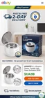 Hosoote Uv Ultrasonic Wave Cleaner Dental Cleaning Pod 99% Sterilization Box New. Price: $12.00.