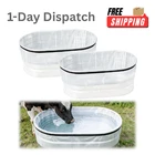 Verdanzia 2 Pack Stock Tank Liner 9.8X8.8 Ft For 70 Gallon New. Price: $48.01.