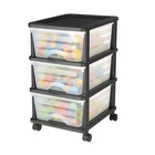 Vevor Plastic Storage Drawers Cart 3 Organizer Wheels Rolling New. Price: $60.15.