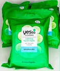(3) Yes To Cucumbers Calming Facial Wipes Aloe Vera Soothing Face 30 Each New. Price: $54.99.