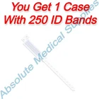*250-PACK* Medline Vinyl Insert-style Id White Bands 12" X 1" Adult MDS133037W New. Price: $47.99.