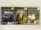 Rainbow Six 3: Black Arrow, Ghost Recon 2 & Full Spectrum Warrior All Cib Xbox Like. Price: $14.50.