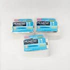 3 Pk Monistat 1-DAY Yeast Infection Treatment Applicator Women 8/26 Open Box New. Price: $14.00.