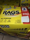 Kimberly-clark Scott 75650 Rags In Box, White (350 Towels) Pack 1750 Total New. Price: $144.97.
