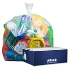 Plasticplace 40-45 Gallon Trash Bags Clear, Case Of 50 New. Price: $39.29.