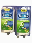 Dentek Floss Picks, 60 Count W/ Dispenser 2 Pack New. Price: $9.50.