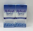 Refresh Optive Lubricant Eye Drops Dual-action Relief 0.5 Oz 15 Ml "exp 8/26 New. Price: $16.99.