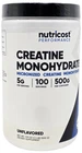Nutricost Performance Creatine Monohydrate Powder 17.9OZ - Damaged Container New. Price: $19.46.