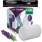 Ccliners 2-4 Gallon Small Trash Bags White Lavender Scented, 440 Count New. Price: $26.99.