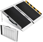 2FT Folding Aluminum Wheelchair Ramp Non-slip, 800LBS Capacity For Home Use New. Price: $126.99.