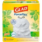 Glad Forceflex 13 Gallon Tall Kitchen Trash Bags, Strong Drawstring Garbage B... New. Price: $32.54.