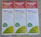 3 Boiron Hemcalm Ointment Hemorrhoid Relief Homeopathic Medicine Exp. 12/26 New. Price: $27.29.