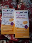 2 Vagibiom Boric Acid Suppositories With Lactobacillus Microbiome Flora Balance New. Price: $32.00.