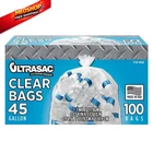 Ultrasac - Recycling Bag, 45 Gallon, 1.1 Mil, 100 Count (pack Of 1), Clear New. Price: $49.56.