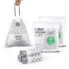 Cesun Code Drawstring Trash Bags Count, Pre 1 (pack Of 90), White New. Price: $26.92.