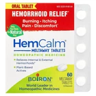 Hemcalm Unflavored, 60 Meltaway Tablets New. Price: $15.07.