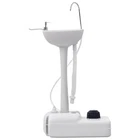 Kleankin Portable Camping Sink, Hand Wash 20 Inch, Light Grey New. Price: $99.99.