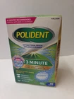 Polident 3 Minute Antibacterial Dental Appliance Cleanser Tablets, 90 Count New. Price: $11.99.