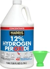 12% Concentrated Hydrogen Peroxide, 128OZ, For Kitchen, Bath, Laundry, Home And New. Price: $45.99.