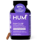 Hum Fan Club Menopause Support Probiotic, Hot Flash & Energy Relief, 30 Vegan New. Price: $17.99.
