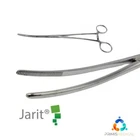 Jarit 505-160 Bozeman Uterine Dressing Forceps S-shaped 31MM Tip 10-1/2" Used. Price: $40.00.