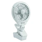 TREVA/O2COOL Clip Fan, Speeds, Gray, New. Price: $35.00.