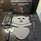 Hooga Red Light Therapy Mask Led Face & Neck Set New. Price: $195.00.
