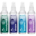 Moxe Aromatherapy Shower Mist Variety Pack, Eucalyptus, Lavender, Breathe And Dr New. Price: $42.14.