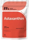 Astaxanthin 24MG 30 Softgels Mct Oil Antioxidant Supplement Micro Ingredients New. Price: $46.99.