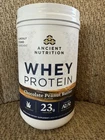 Ancient Nutrition, Whey Protein, Chocolate Peanut Butter, Flavored 1.34 Pounds New. Price: $35.00.