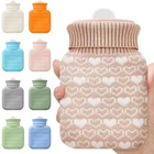 Amylove Mini Hot Water Bottle 320ML For & Cold Compress With Cover Silico... New. Price: $21.07.