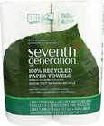 Seventh Generation White Paper Towels Roll Ea (pack Of 12) New. Price: $135.99.
