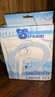 Cleanstream Shower Enema Set, Bathroom System, Chrome, New/open Box. Price: $34.99.