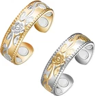 Vicmag Copper Magnetic Ring For Women 100% Solid Pure Adjustable With New. Price: $14.13.