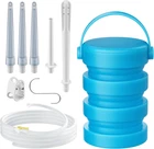 Silicone Collapsible Coffee Enema Bucket Kit For Colon Cleanse 5.3FT New. Price: $39.99.
