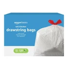 Amazon Basics Flextra Strength Tall Kitchen 120 Count (pack Of 1), White New. Price: $27.99.