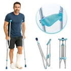 Walk Ergonomic Foldable Crutches With 3X More Comfort And Stability New. Price: $75.65.