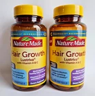 Pack (60) Nature Made Hair Growth Lustriva Softgels Fresh Lot Exp: 2028 Sealed New. Price: $49.99.