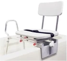 Eagle 77762 Sliding Shower Chair Tub-mount Bath Transfer Bench With Swivel Seat New. Price: $422.00.