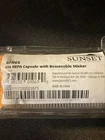 Sunset 6IN Hepa Capsule With Removable Sticker BFH65 New. Price: $6.97.