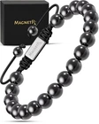 Magnetrx Hematite Magnetic Bracelet - Max Strength Stones Beaded Ma... New. Price: $55.75.