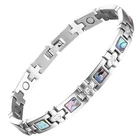 Magnetic Bracelet For Women Titanium Steel Adjustable Cryst... New. Price: $30.43.